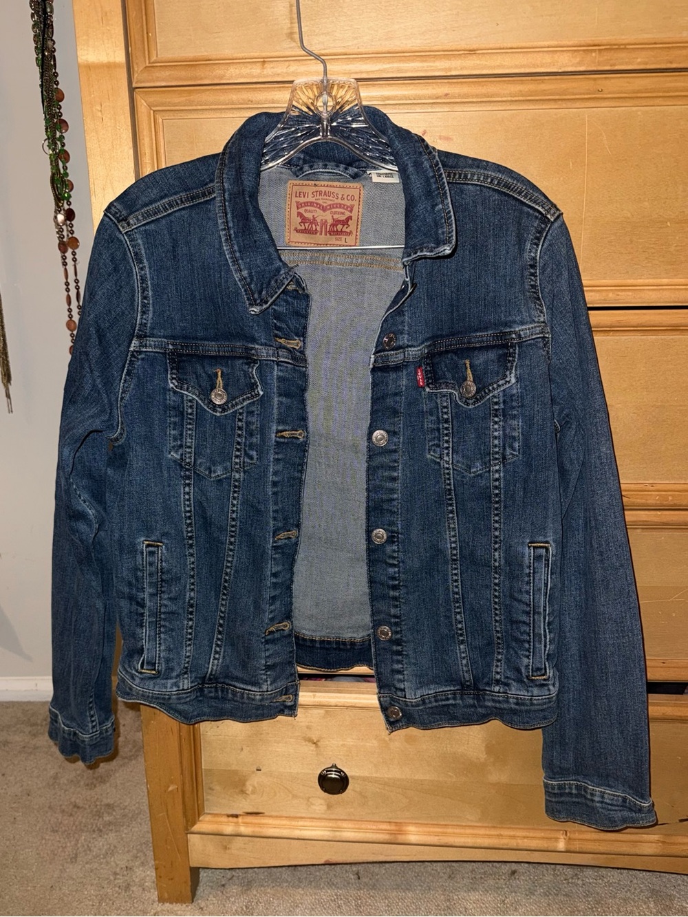 Levi's Blue Denim Trucker Jacket